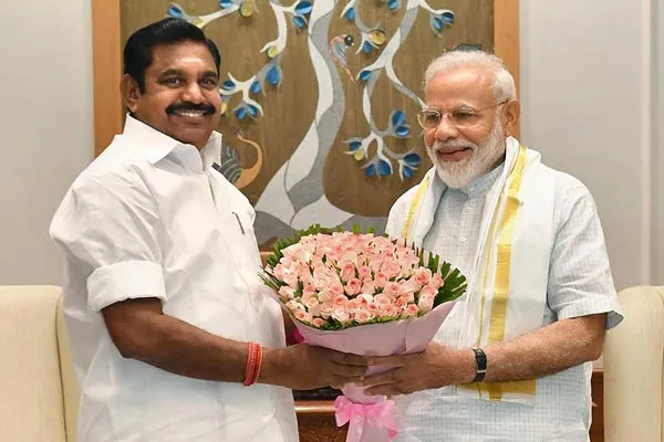 narendra modi - edappadi palanisamy